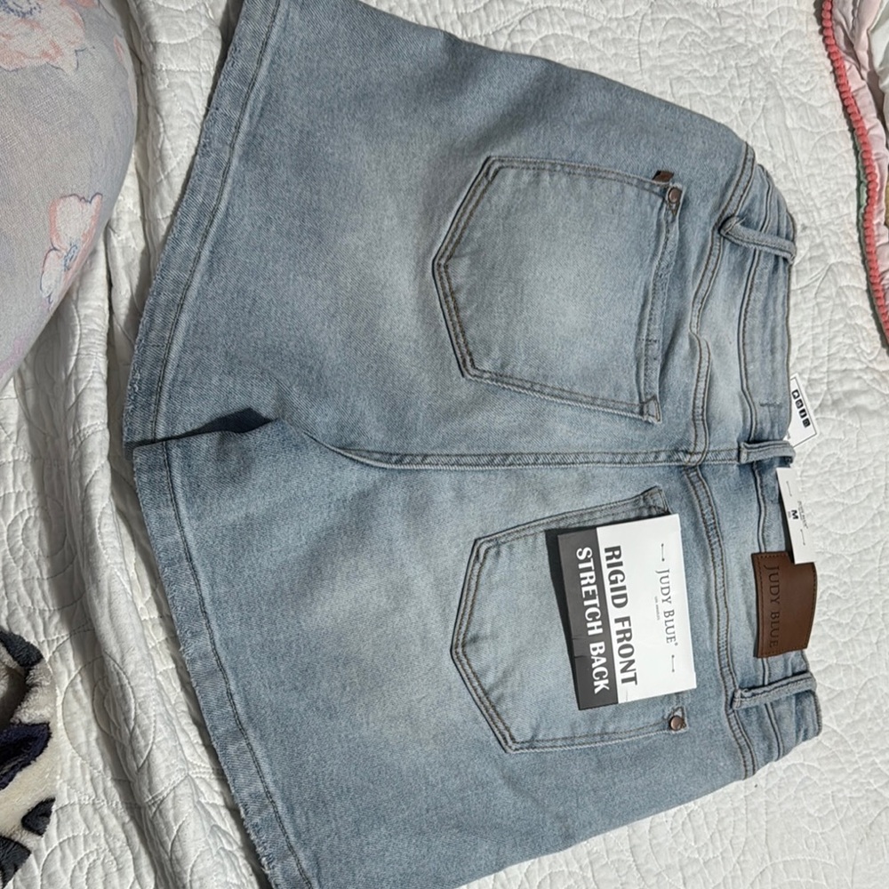 Judy Blue Light Blue Jean Shorts